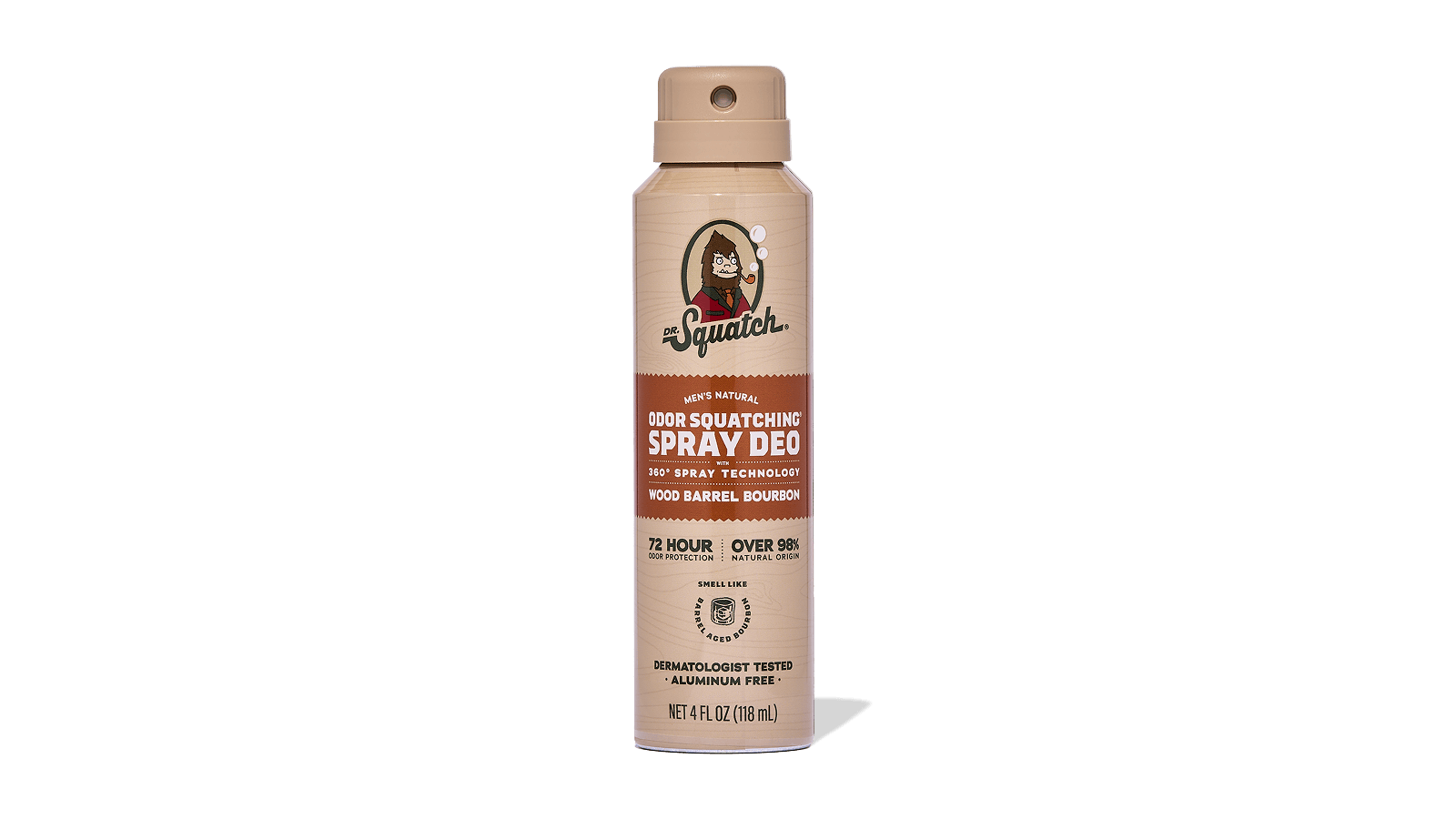 Wood Barrel Bourbon Spray Deodorant - Fresh Notes