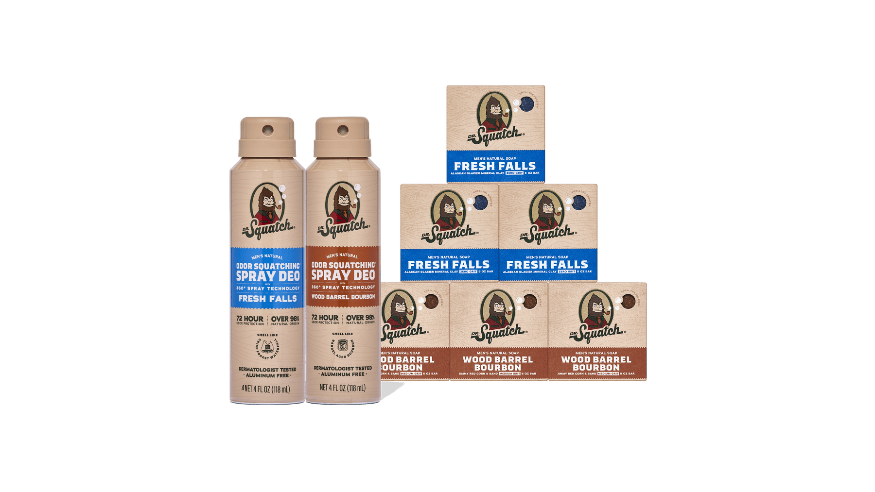 Spray Deodorant Set - Classic Pick