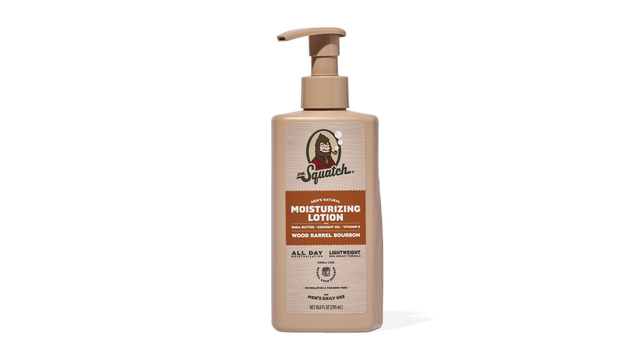Wood Barrel Bourbon Lotion - Easy Routine