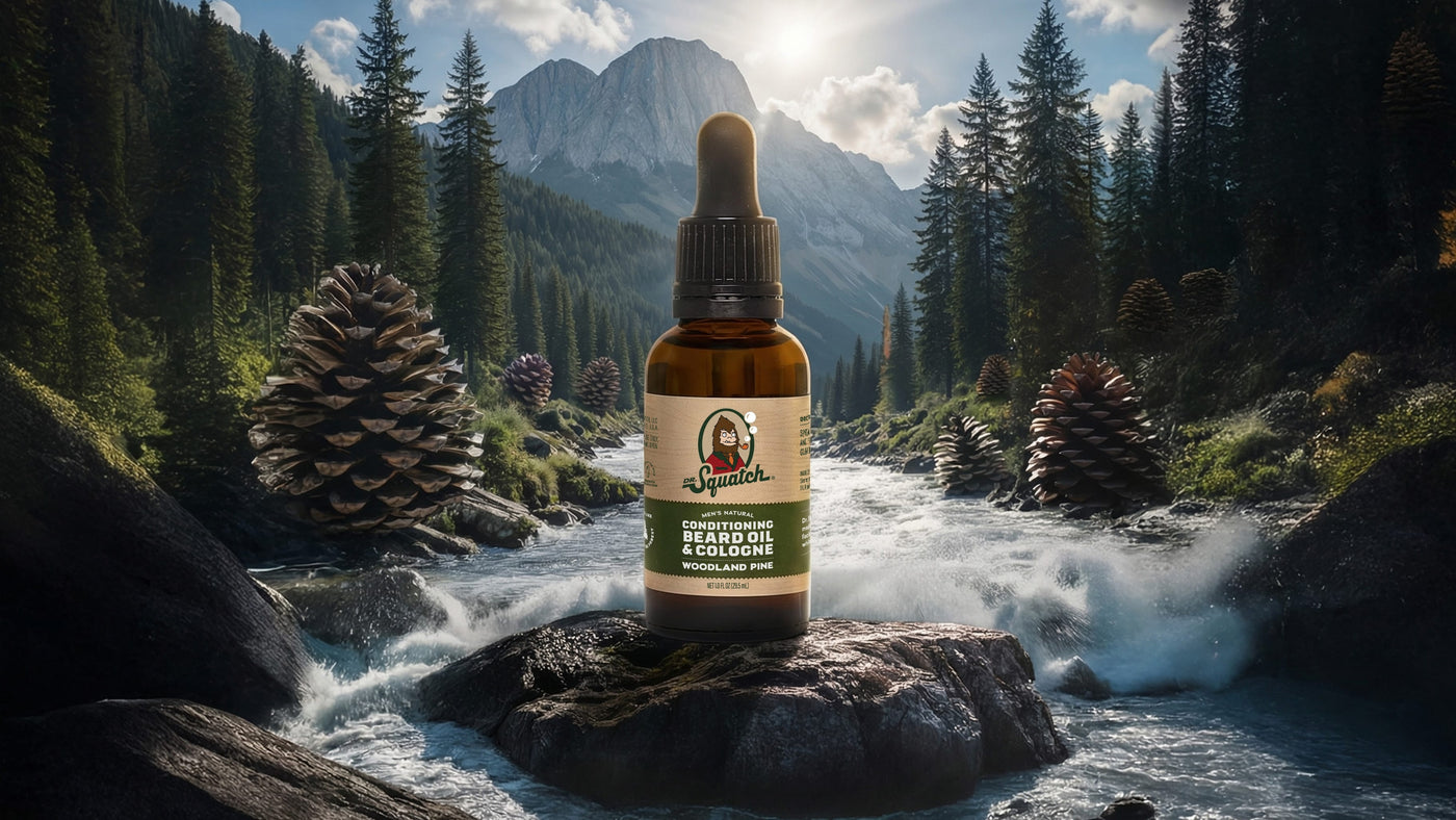 Conditioning Beard Oil & Cologne Woodland Pine - Skin Support