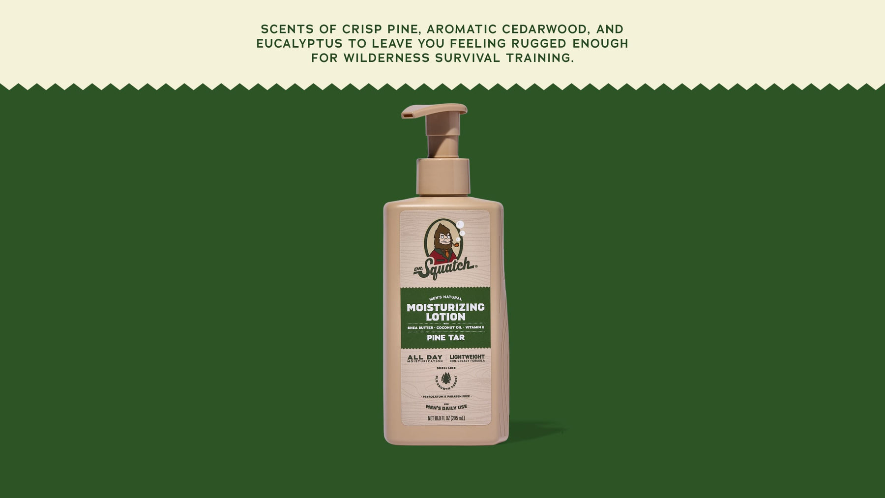 Pine Tar Lotion - Easy Routine