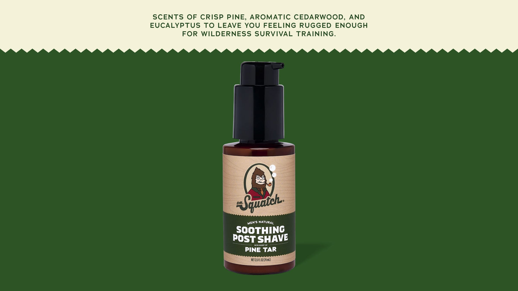 Soothing Post Shave Pine Tar - Daily Scent