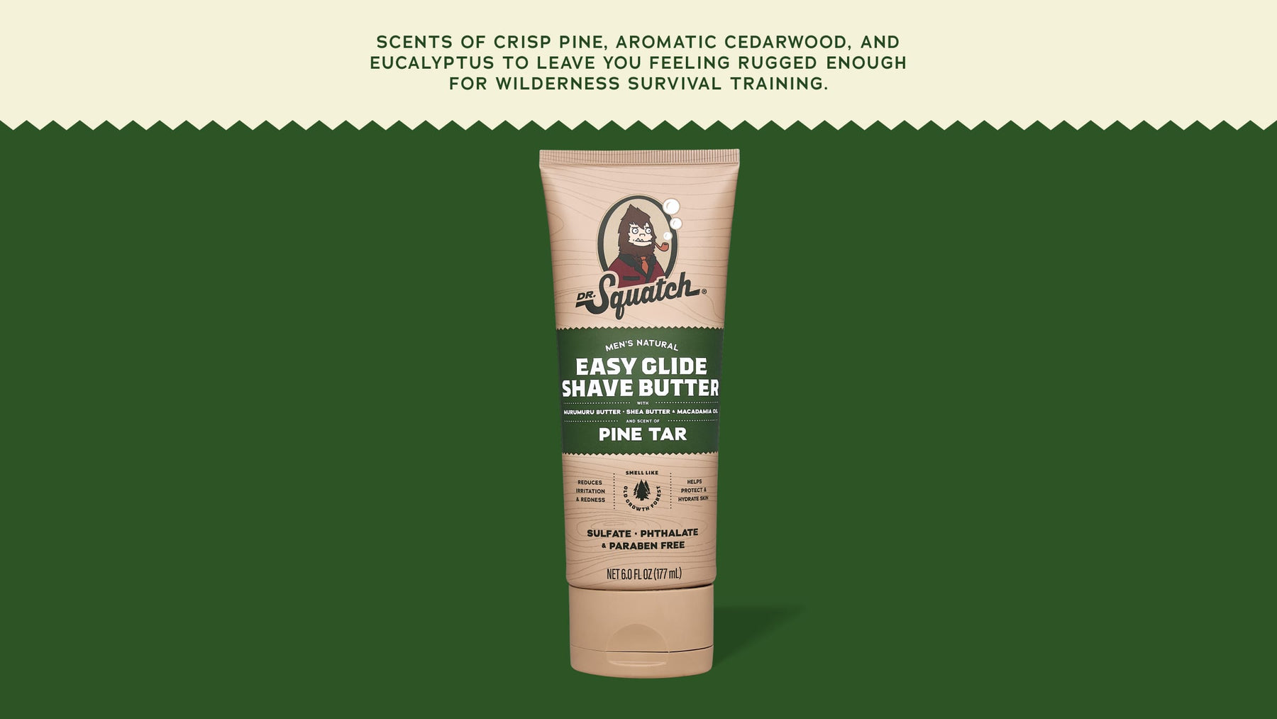 Easy Glide Shave Butter Pine Tar - Ready Routine