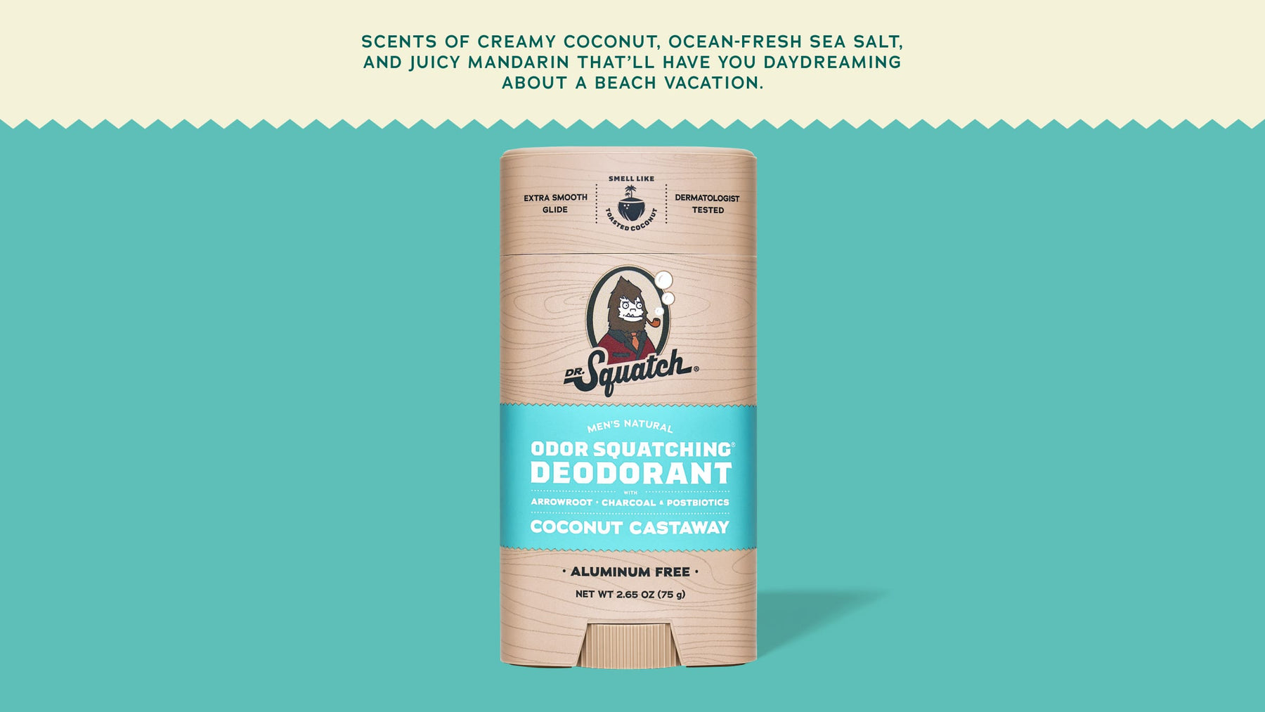 Coconut Castaway Deodorant - Smooth Touch