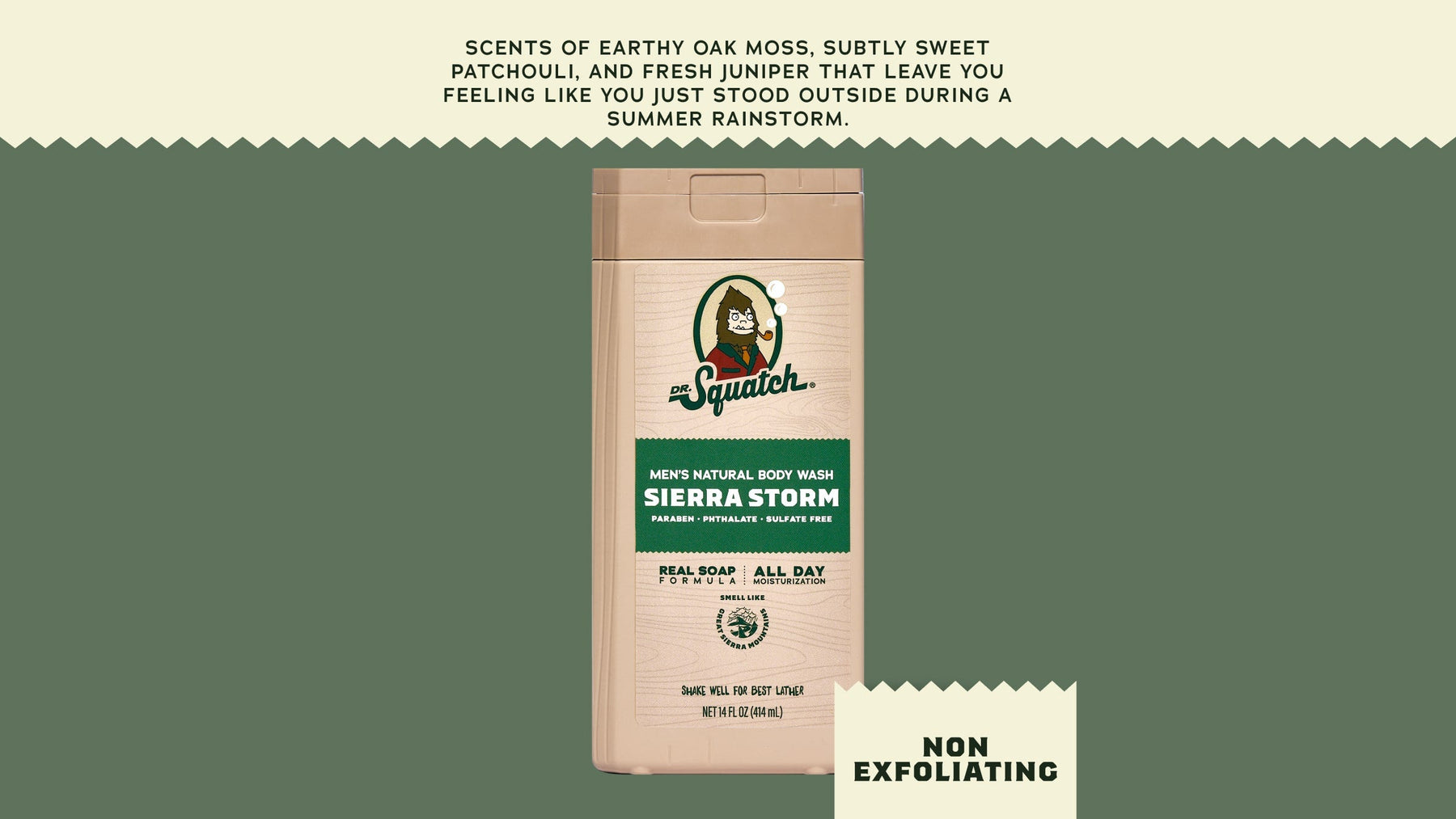 14 oz Sierra Storm Body Wash - Active Fresh