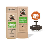 Dr. Squatch Hair Care Kit + Free Scalp Scrubber | Full & Thick Shampoo | Moisturizing Conditioner | Natural Products for Men - Weekend Pair
