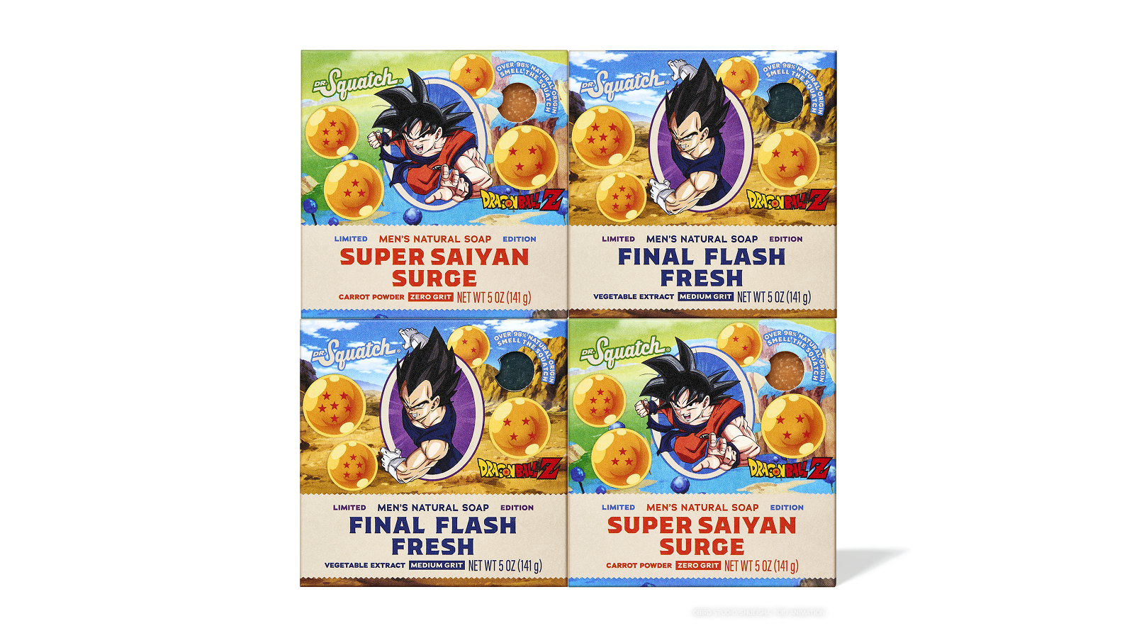 Dragon Ball Z 4-Pack - Home Choice