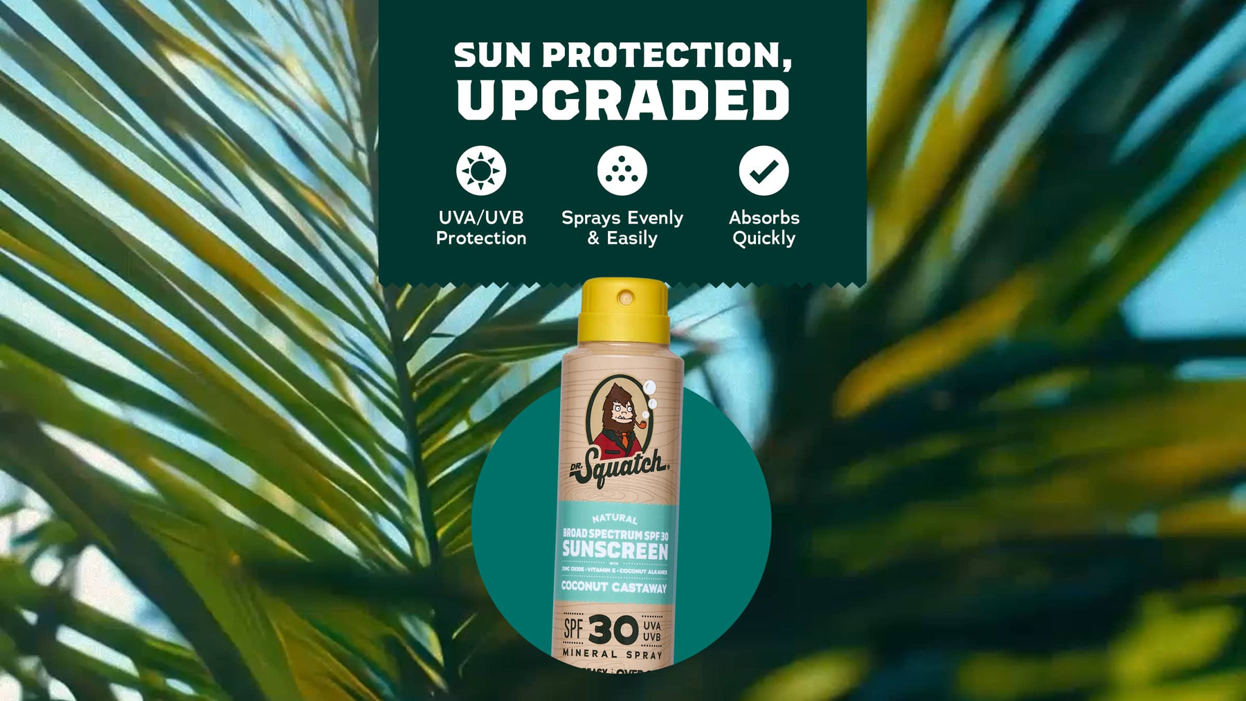Coconut Castaway Spray Sunscreen - Clean Comfort