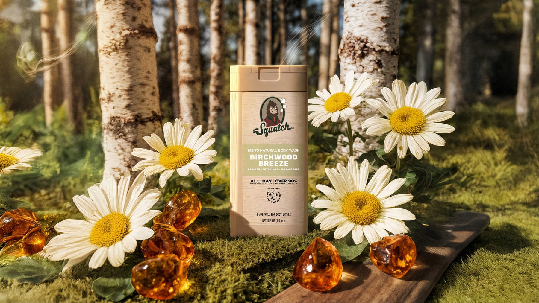14 oz Birchwood Breeze Body Wash - Easy Spritz
