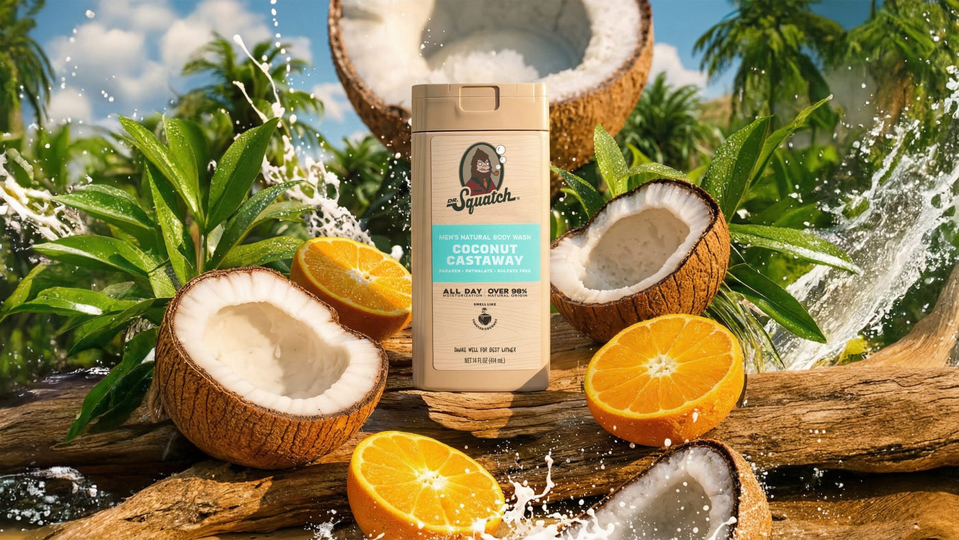 14 oz Coconut Castaway Body Wash - Home Glow