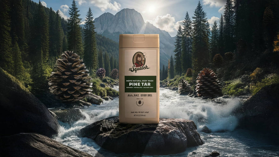 14 oz Pine Tar Body Wash - Fresh Notes