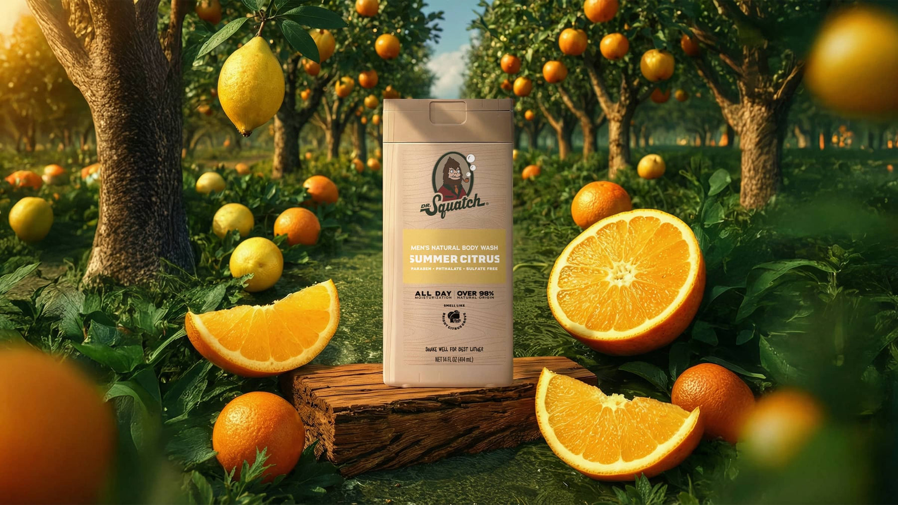 14 oz Summer Citrus Body Wash - Classic Notes