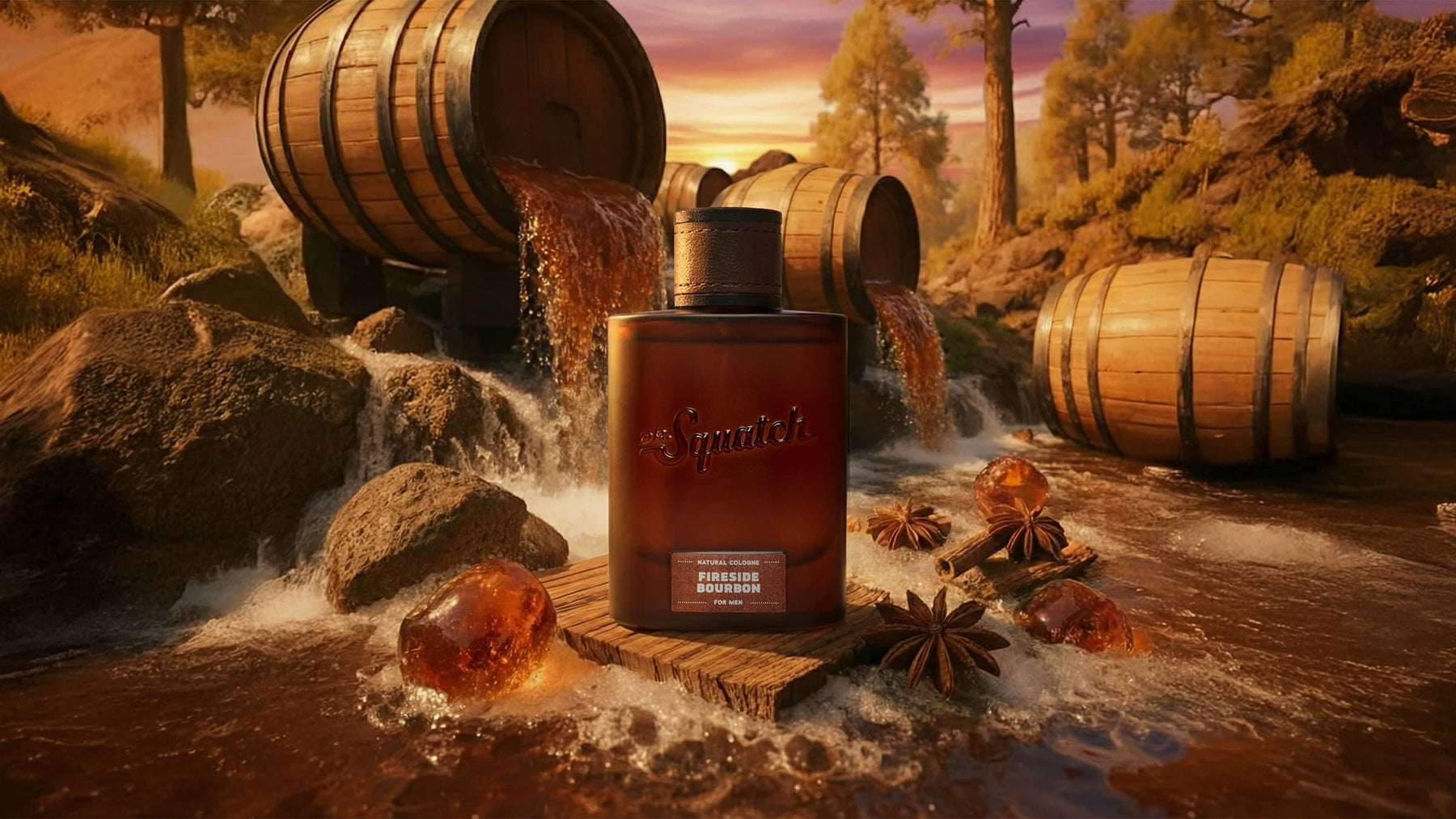 Fireside Bourbon Cologne - Gentle Mist
