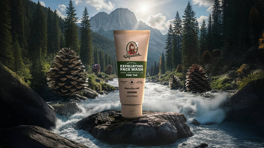 Pine Tar Exfoliating Face Wash - Daily Scent