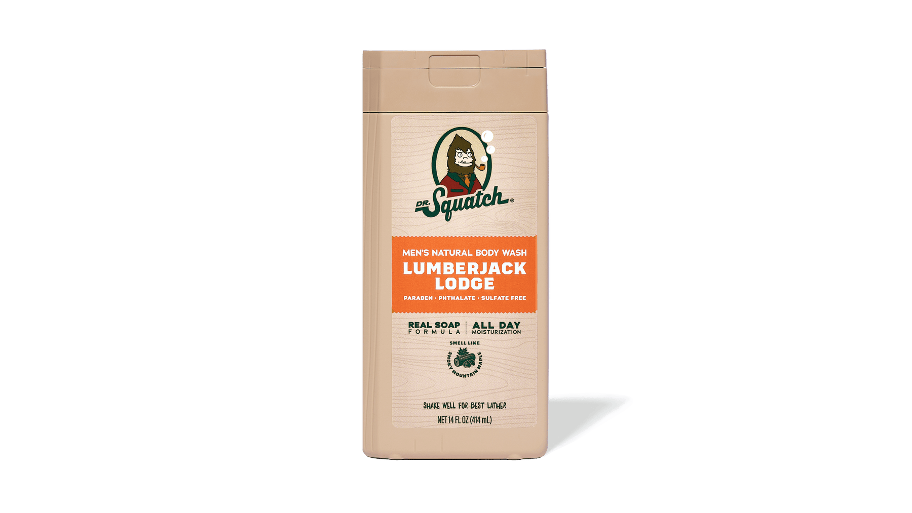 14 oz Lumberjack Lodge Body Wash - Active Fresh