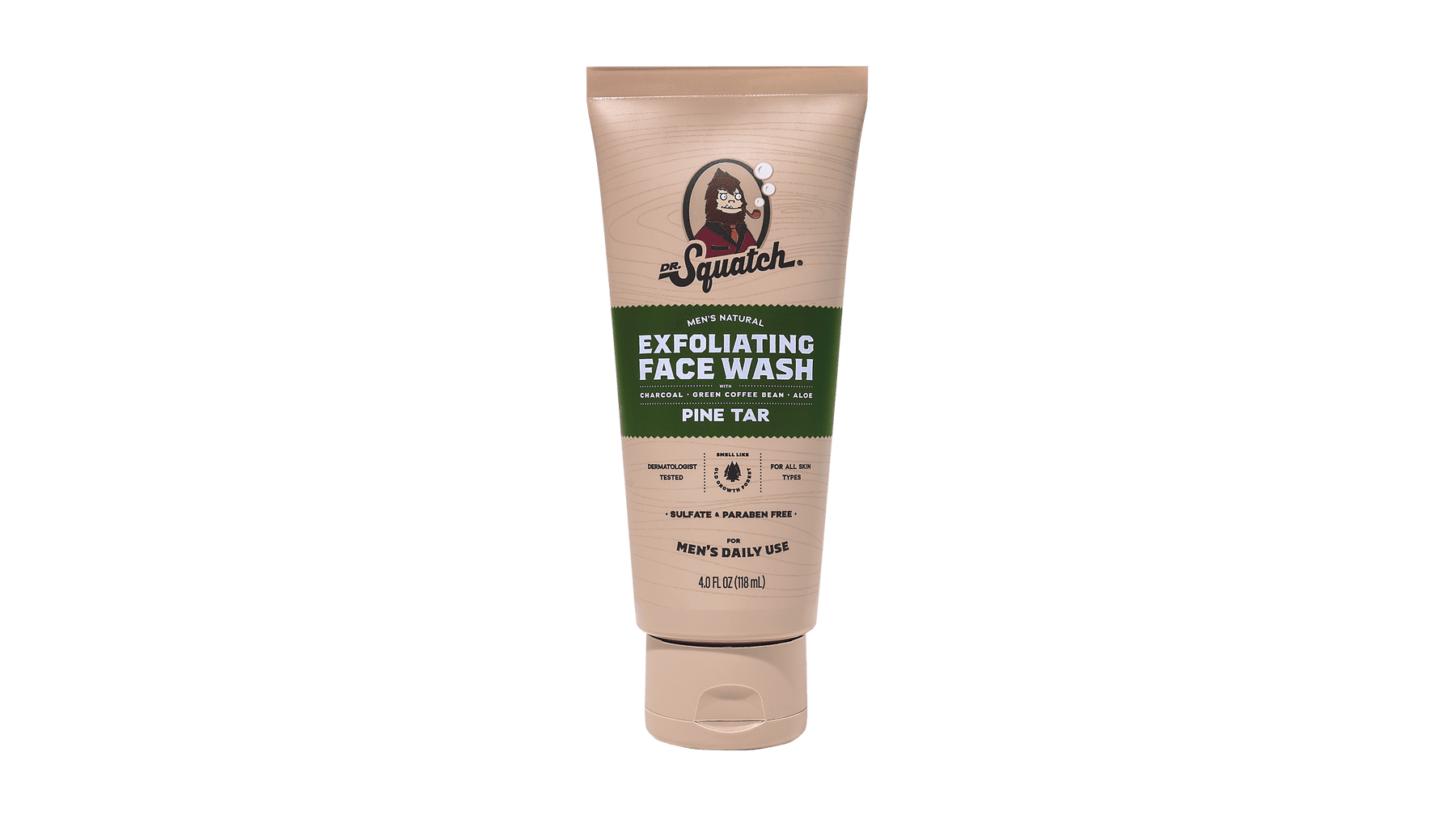 Pine Tar Exfoliating Face Wash - Daily Scent