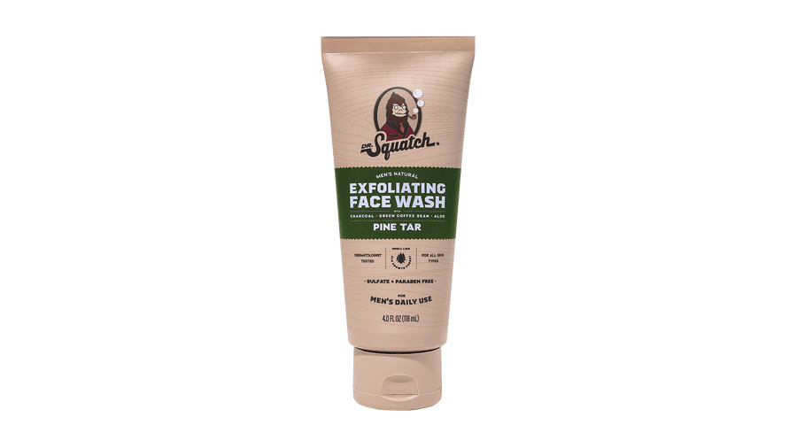 Pine Tar Exfoliating Face Wash - Daily Scent