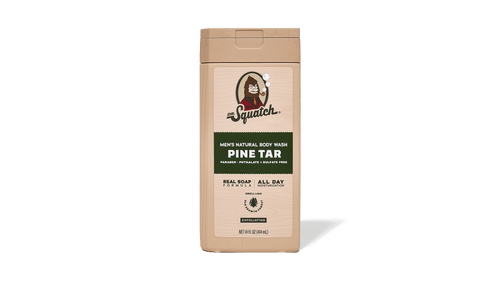 14 oz Pine Tar Exfoliating Body Wash - Soft Glow