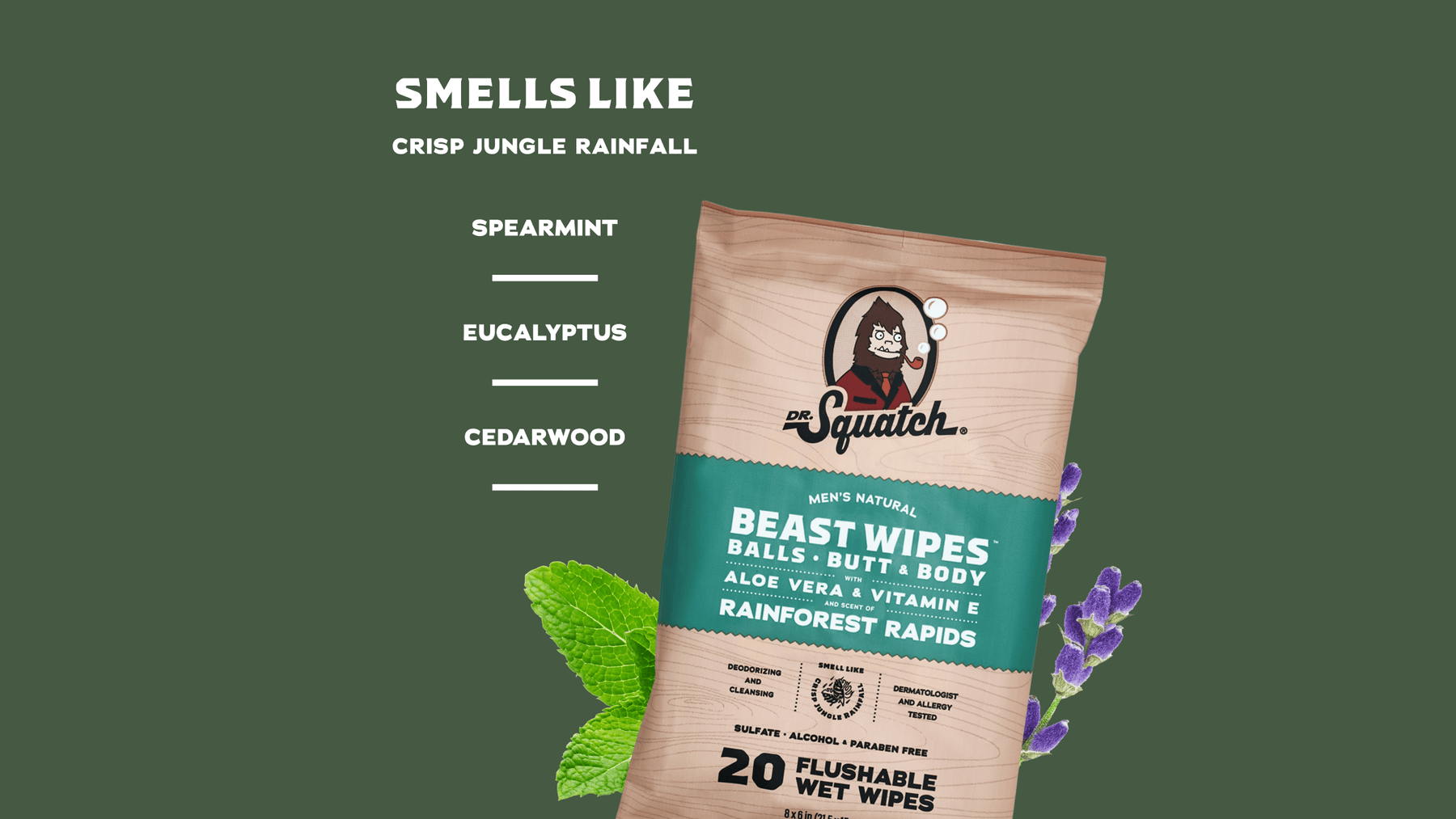Rainforest Rapids Wipes - Active Fresh