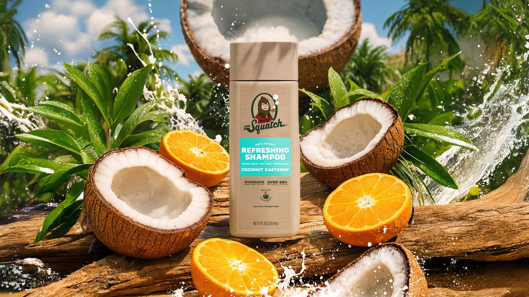 Coconut Castaway Shampoo - Classic Notes