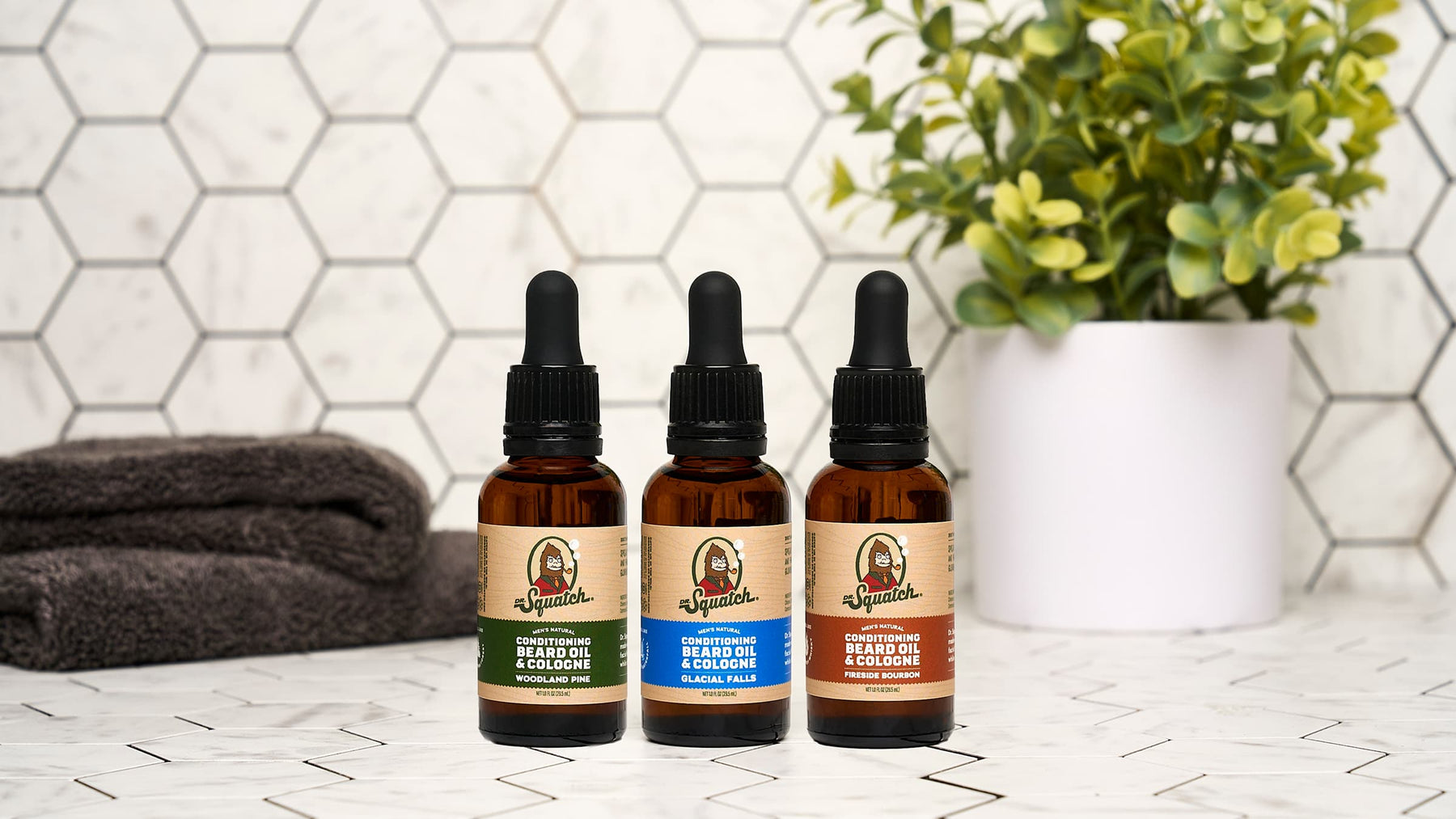 Conditioning Beard Oil & Cologne Woodland Pine - Skin Support