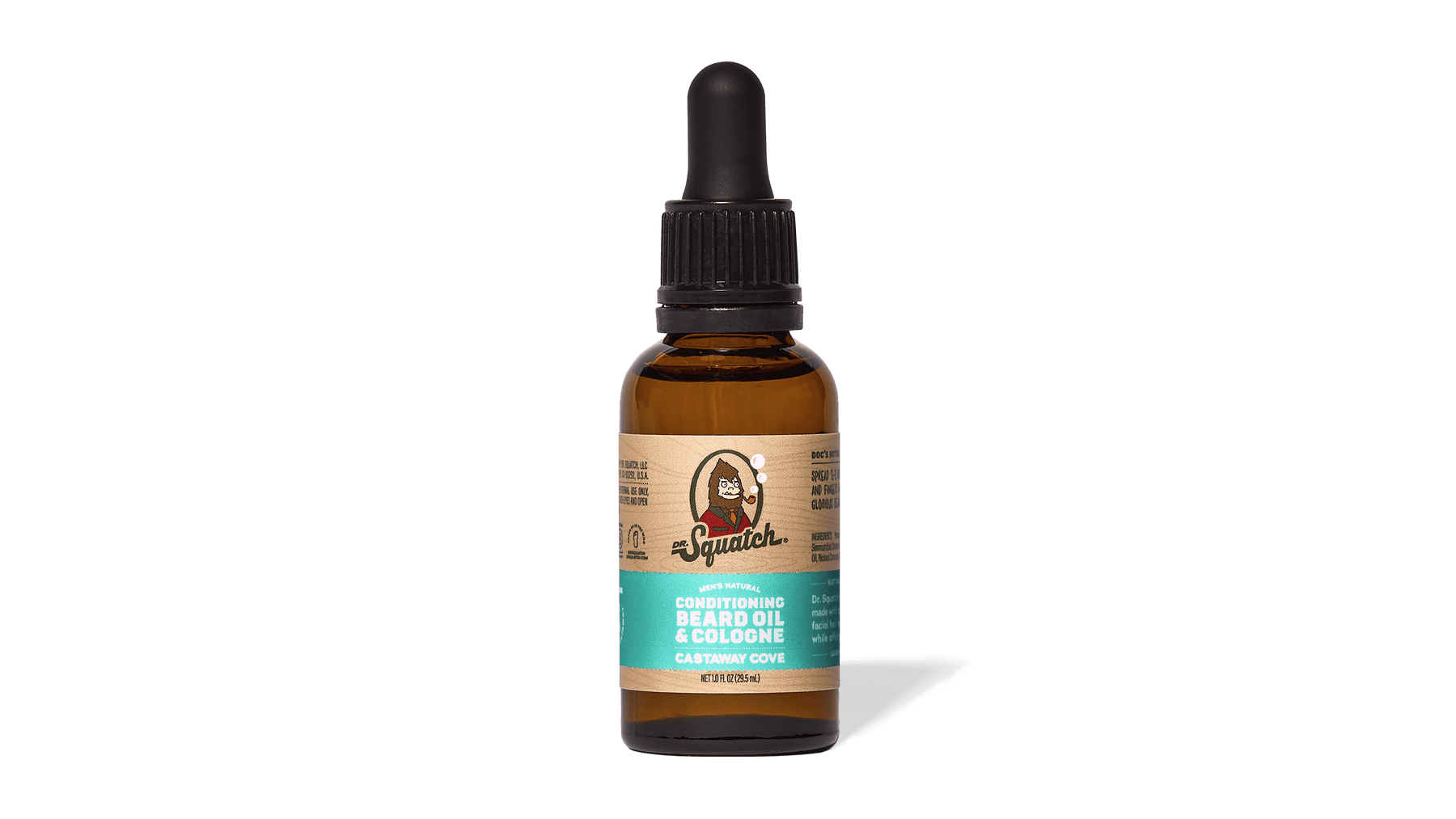 Castaway Cove Beard Oil & Cologne - Cozy Glow